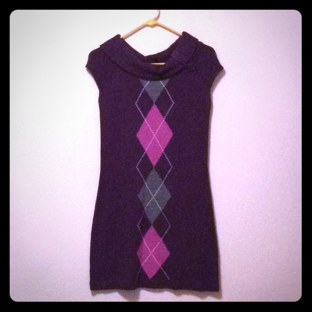 Knit sweater dress